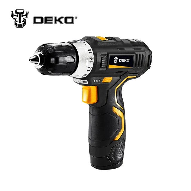DEKO GCD12DU3 12 вольт макс литий-ионный Батарея 32N. m 2-Скорость электрическая дрель Мини дрель шуруповерт Беспроводной Мощность драйвер
