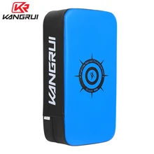 Из искусственной кожи для взрослых боксерские Рукавицы назад-подушечки для ударов SandaTarget учебная площадка для кик боксерские оборудование тэквондо