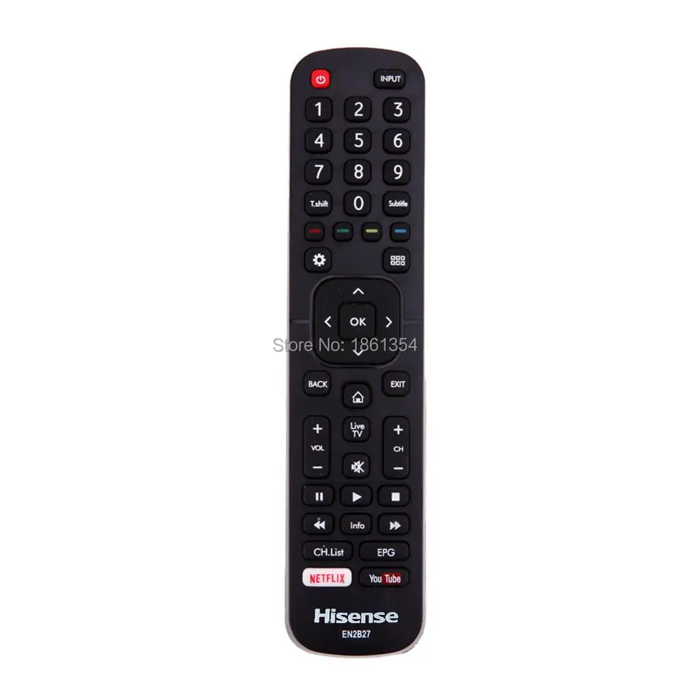 

ORIGINAL REMOTE CONTROL EN2B27 FOR HISENSE TV RC3394402/01 3139 238 29621 40K321UWT 50K321UWT 55K321UWT