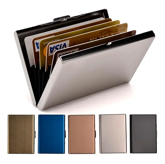 Special Price Credit Card Holder Stainless Steel Business Card Case for Men and Women RFID Metal ID Card Holder Wallet Special Price Credit Card Holder Stainless Steel Business Card Case for Men and Women RFID Metal ID Card Holder Wallet