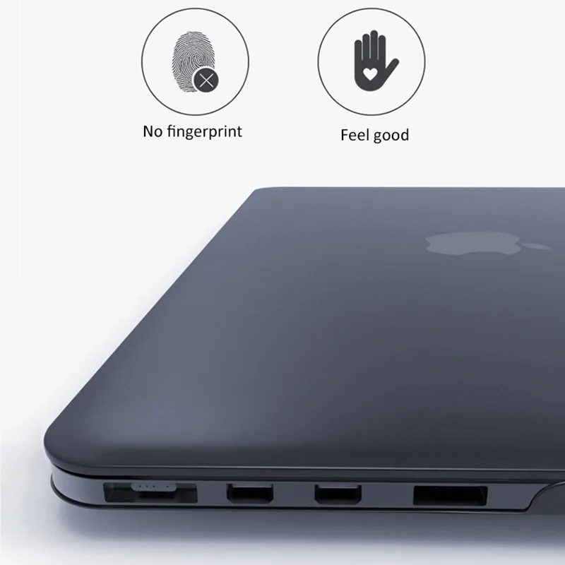 Матовый чехол для ноутбука MacBook Air 11 retina 12 Pro 15 touch bar A1707 Pro 16 A2141 Air 13 Touch ID A1932 чехол