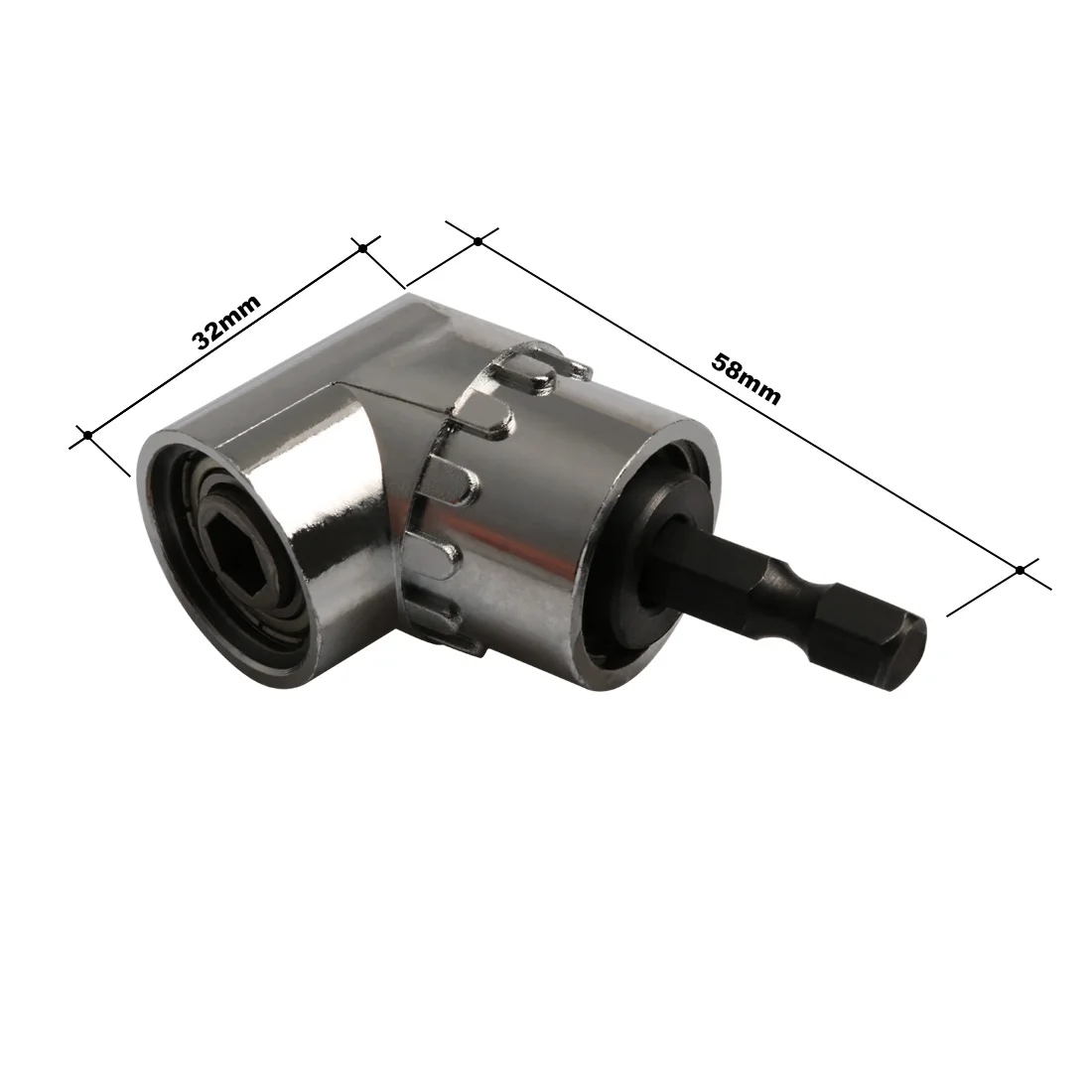 

1/4 Adjustable Hex Bit 105 Degree Angle Driver Screwdriver Magnetic Bit Angle Extension Screw Driver Socket Holder Adapter