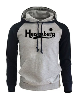 

Letter Print Heisenberg Casual Men's Sportswear 2019 New Arrival Sweatshirt Autumn Winter Fleece Raglan Hoody Fit Kpop Clothing