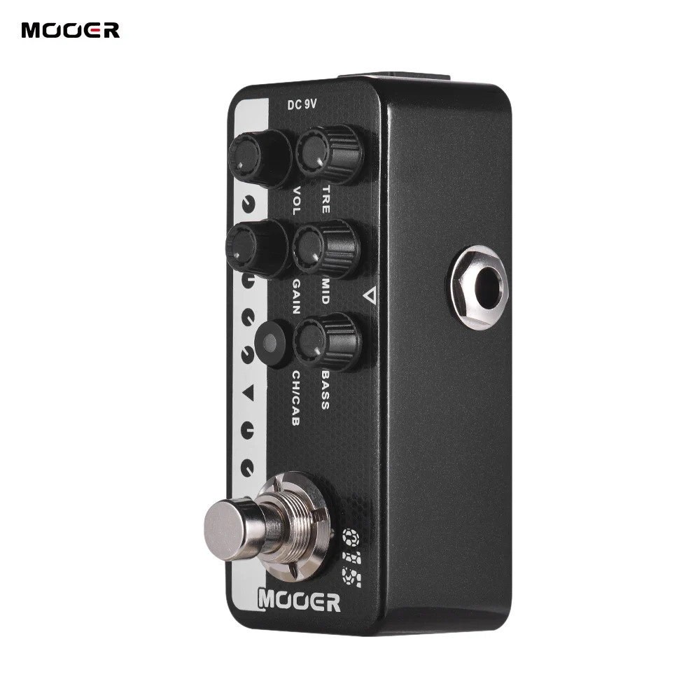 Mooer M015 коричневые звуковые эффекты электрогитары педаль шкаф динамиков аксессуары для моделирования высокого усиления крана темп бас