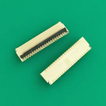 

Phone Wire Socket 0.3 Spacing Dual-row 23-pin Rear Flip Cover Ultra-thin Type