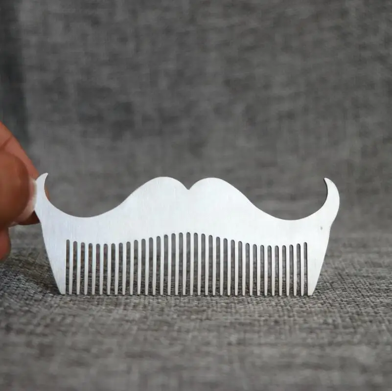 US $135.00 50pcslot Metal beard comb Hairdressing Comb Hair Cutting Comb Professional Barber Hair Comb for Haircut