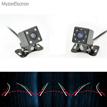

Intelligent Dynamic Trajectory Tracks Parking Assistance System Universal HD CCD Vision Car Rear View Camera Backup waterproof