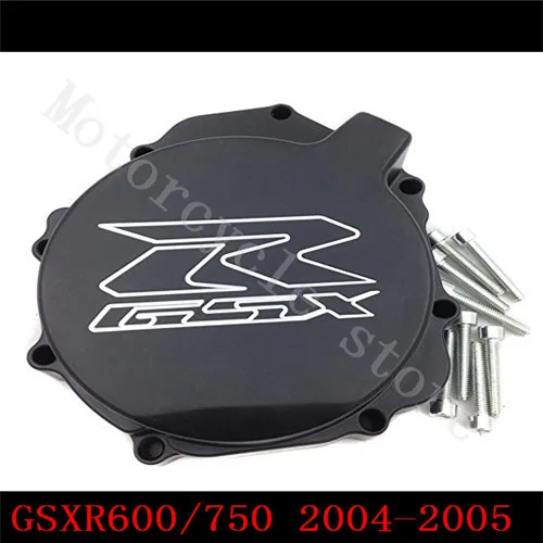 

For Suzuki GSXR600 GSXR750 2004-2005 K4 GSXR1000 2003 2004 K3 GSXR 600 750 1000 Black Engine Stator cover left side