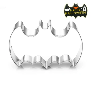 

2018 1Pcs Stainless Steel 3D Batman Cookie Cutter Batman Biscuit Embossing Mould Cake Mold Kitchen Accessory Baking Pastry tool
