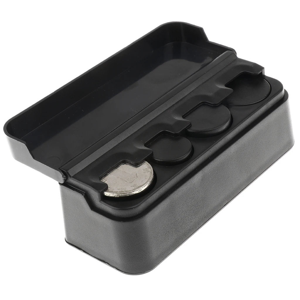 Car Interior Coin Case Money Change Storage Holder Box Organizer Container