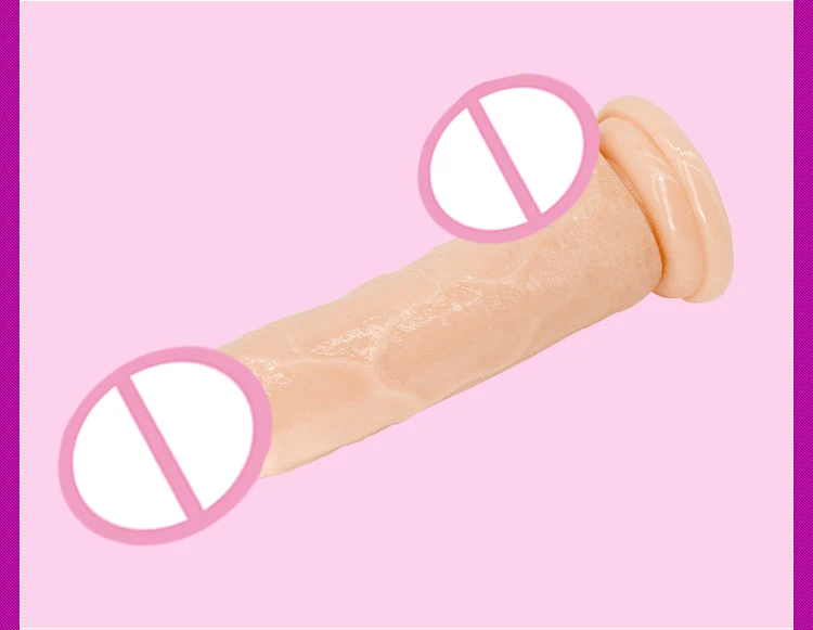 For female Crystal Penis Transparent Dildo Realistic Suction Cup Dildo Male Rubber Penis Artificial Penis toys for Women
