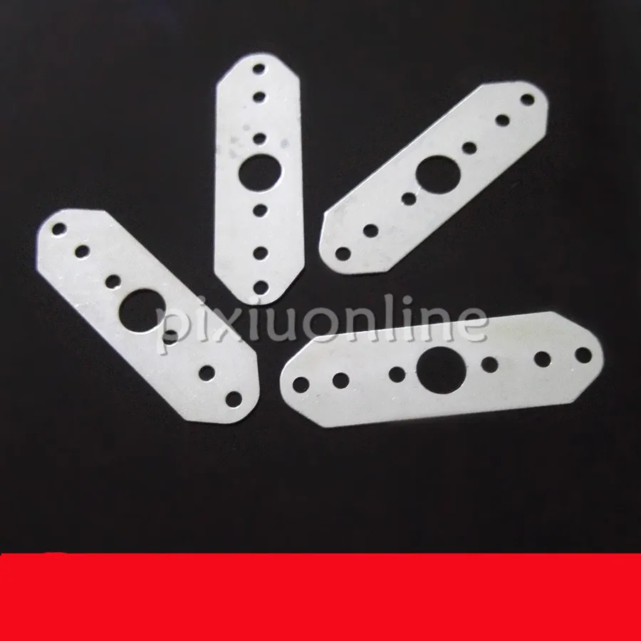 10pcs/lot K970b 12*40*0.5mm Multi-hole Thin Iron Sheet DIY Model Car Differential Parts Free Shipping Russia