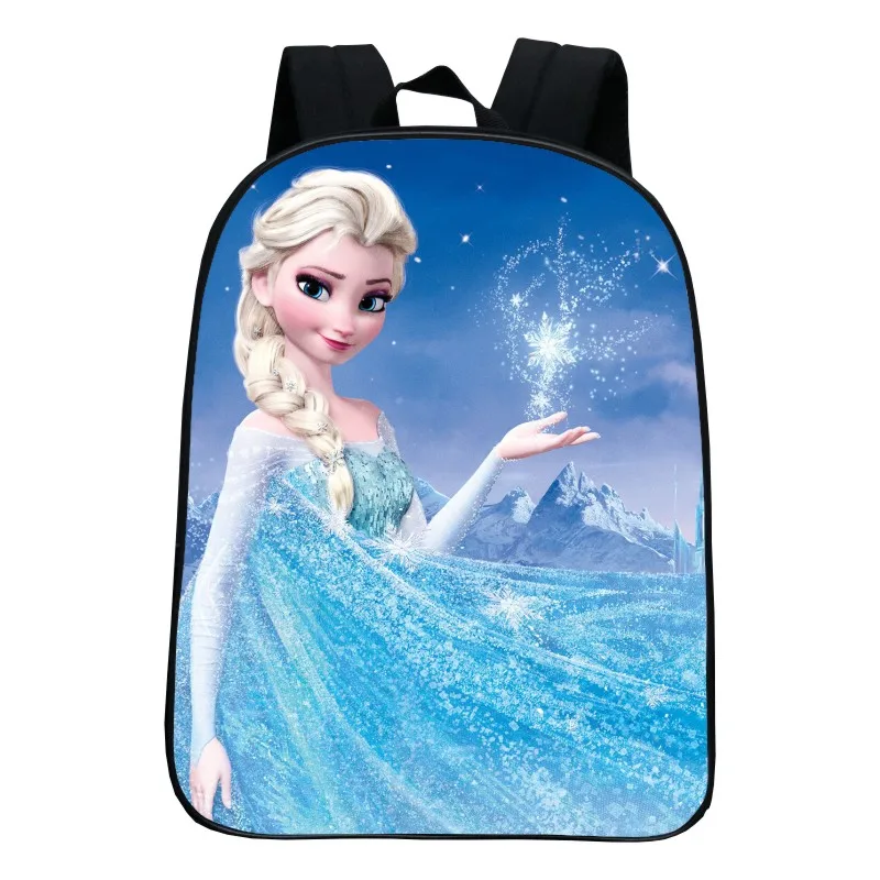 

Cute Girls Gift 12 Inches Oxford Printing Princess Kindergarten Infantile Small Backpack Kids Baby Cartoon School Bags Children