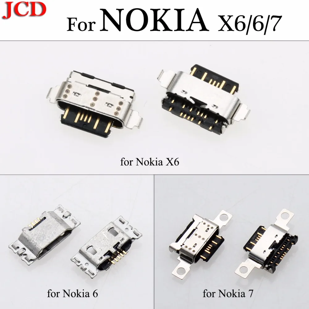 JCD Новый Тип C usb коннектор с портом Jack для разъема разъем Женский Для Nokia X6 6 7 Micro