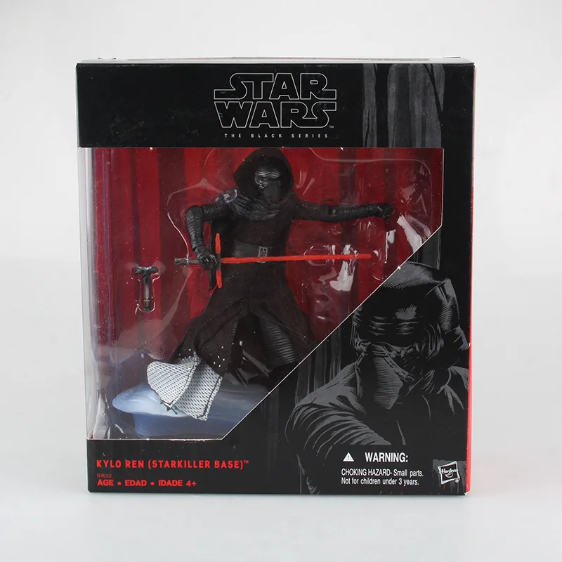Звездные войны 7 La Forza Risveglia Serie Nera Kylo Ren Starkiller база экшен фигурка из ПВХ Da Collezione