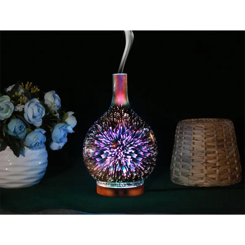 

LumiParty 3D Multifunction LED Firework Light Humidifier Aroma Diffuser Colourful LED Night Light Decoration Gift
