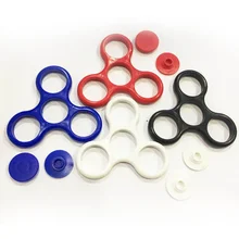 Блесна игрушки из ПВХ EDC руки spinner для вращения долгое время Гибридный керамический подшипник анти-стресс Игрушечные лошадки весело 4 цвета