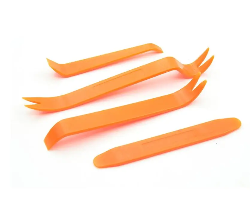 

4pcs Set Car Radio Door Clip Panel Trim Dash Audio Removal Installer Pry Tool Audio Companion Panel Kits Interior Accessories