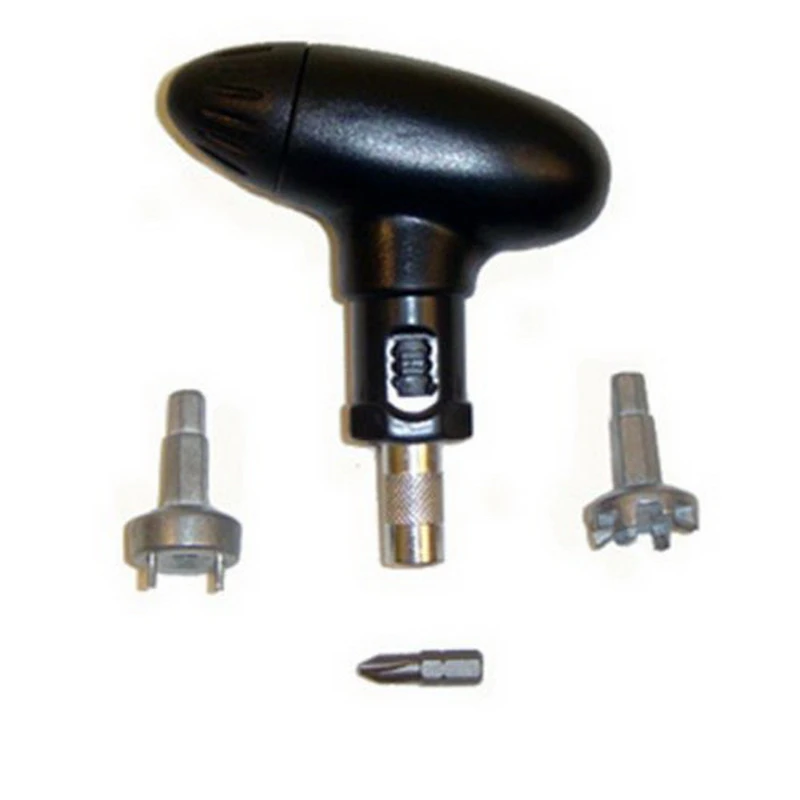 1pc High Quality Professional Golf Spike Ratchet Style Handle Wrench Tool Bits Golf Ratcheting