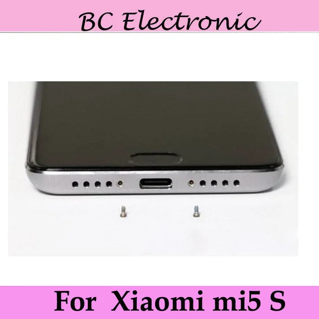 2 шт. серебристые/Золотые винты для док станции xiaomi redmi mi 4 pro с гвоздиком мобильных