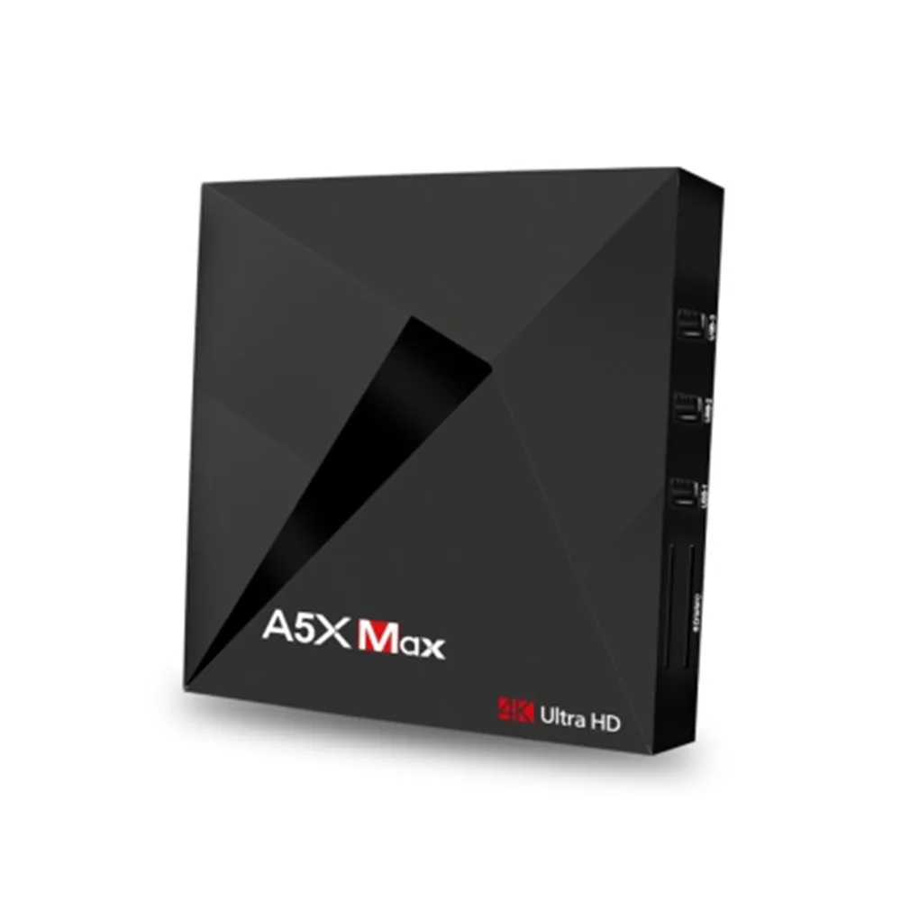 

A5X MAX Android 8.1 TV Box RK3328 4GB RAM 32GB ROM 2.4G WIFI BT4.0 Support HDR 4K Set Top Box