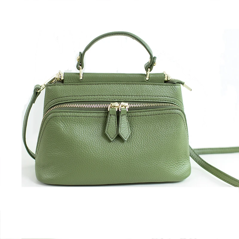 2017 Winter Simple Korean Style Women Shoulder Bag 100 Genuine Leather