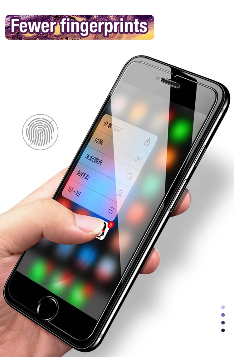 Ультратонкое закаленное защитное стекло для iPhone 7 6 6S XR 5S SE 4 защитная пленка для экрана для iPhone 8 7 Plus XR XS MAX X