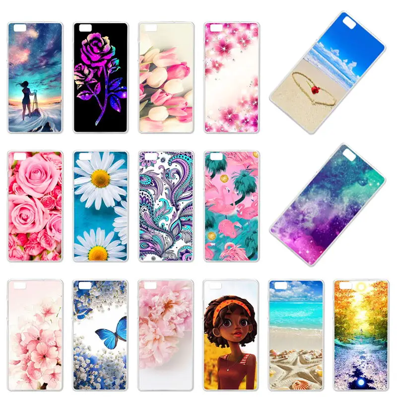 

TaryTan Phone Case For Huawei P8 Lite Silicone Case For Huawei P8 Lite P8 Mini P8lite ALE-L21 ALE-L04 ale l21 Soft TPU Cover