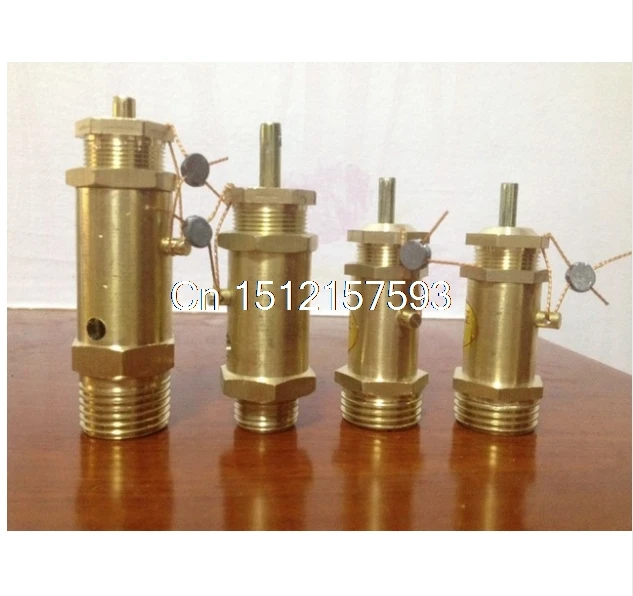 

1PCS 1/8" 1/4" 3/8" 1/2" 3/4" 1" BSPT Male Threaded Air Pressure Relief Valve for Air Compressor Steam Boiler