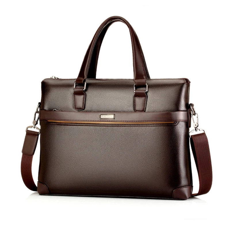 

LEINASEN Men's new business handbag 2018 Large capacity computer bag Men's new Bags PU Leather Man Bags L5021