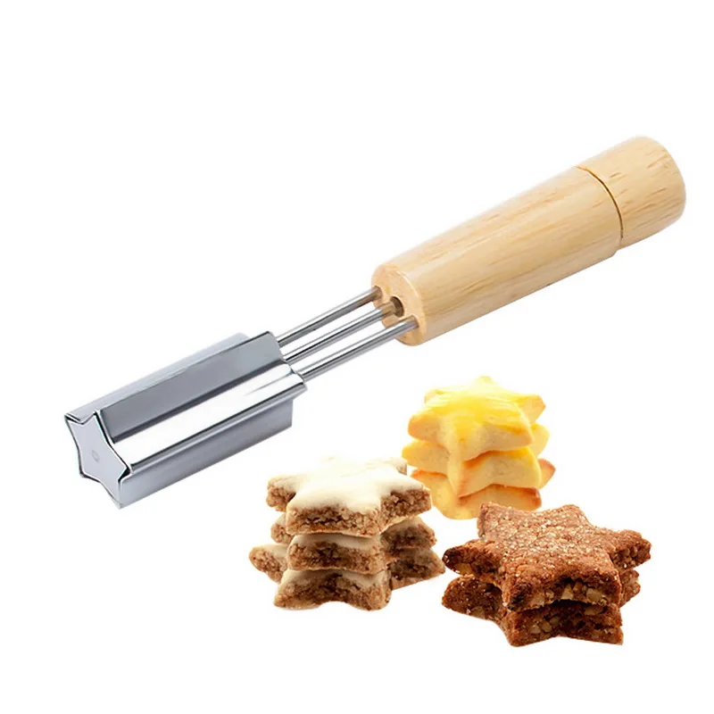 Hifuar Star Shape Cookie Fruit Mold Stainless Steel Tools Chocolate Cake Cutters DIY Decorating Pastry Baking | Дом и сад