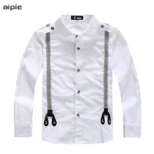 Новинка; Детские рубашки; Классический дизайн в английском стиле; хлопковые рубашки с длинными рукавами для мальчиков; г.; одежда