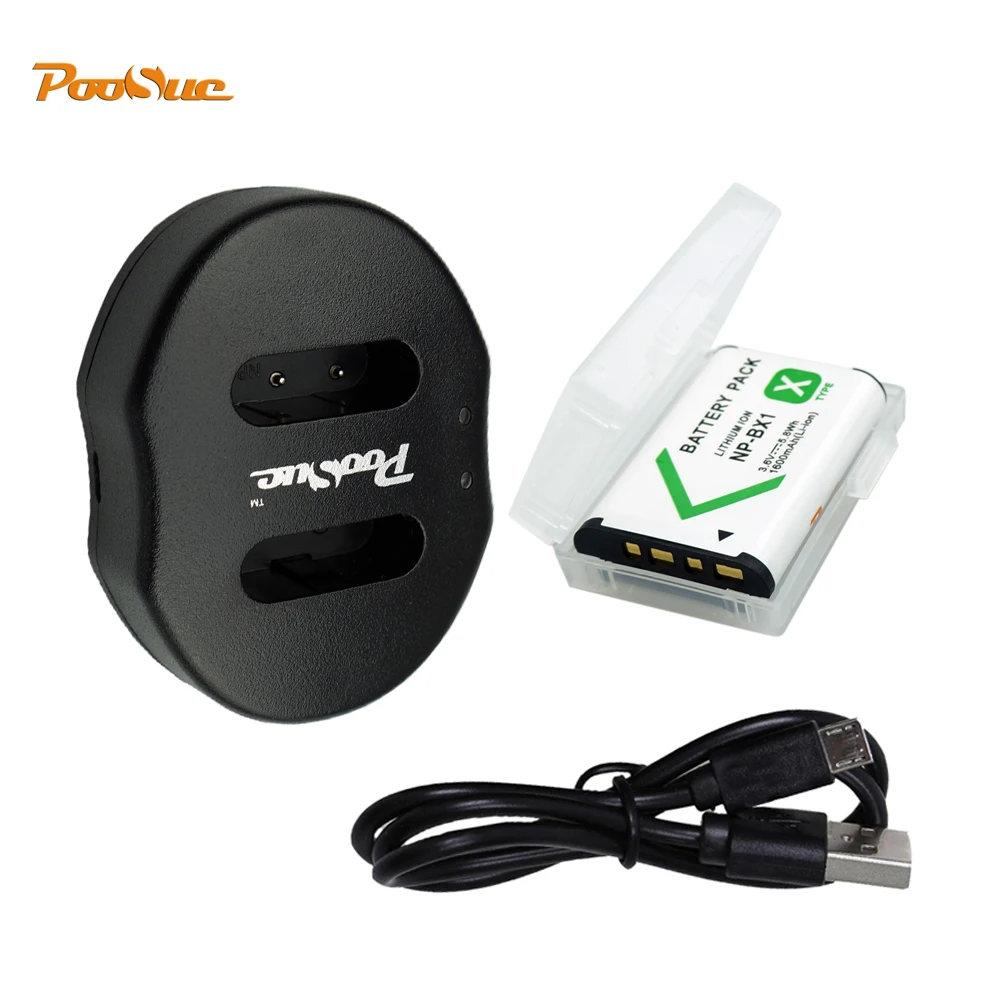 

For Sony NP BX1 Battery charger for NP-BX1 npbx1 battery DSC RX1 RX100 M3 M2 RX1R WX300 HX300 HX400 HX50 HX60 GWP88 PJ240E AS15