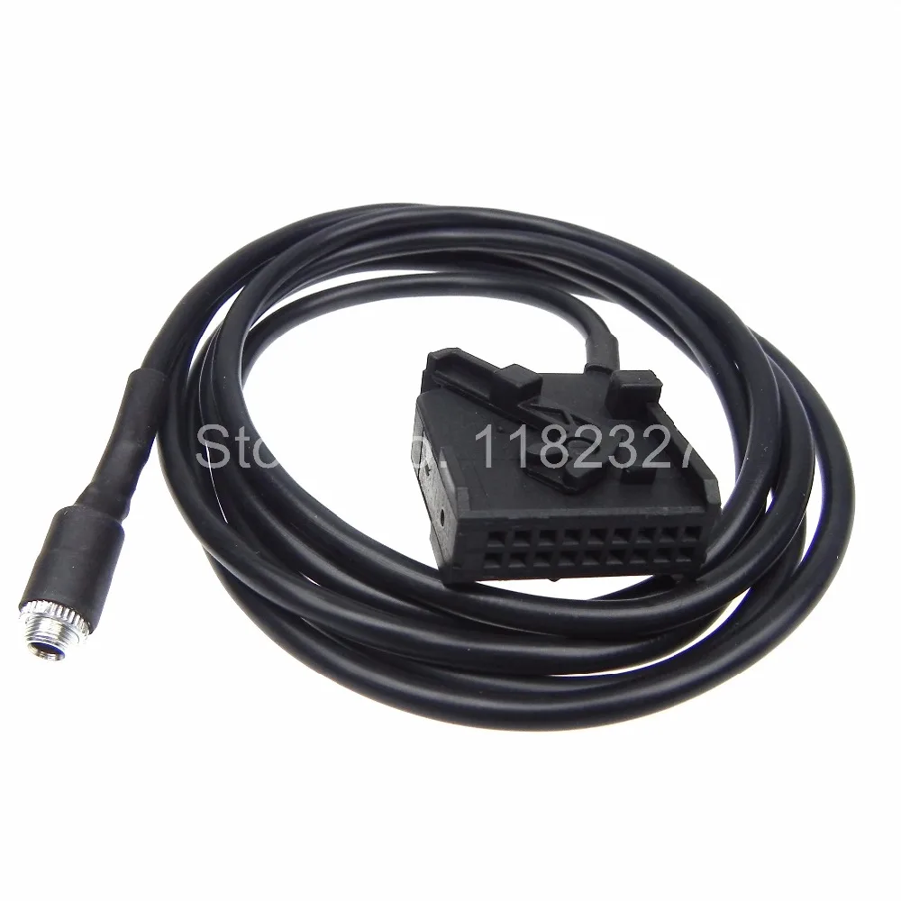 High Quality Female Jack AUX adapter input cable Phone Pod MP3 For Mercedes Comand 2.0 3