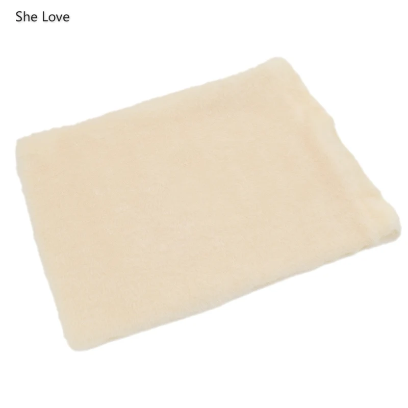 She Love 21X29 см мягкая иммитационная меховая ткань Швейные материалы для сумок луки