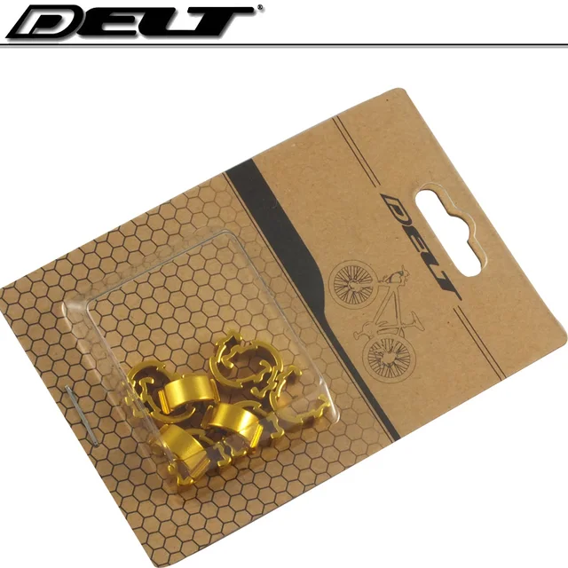 10Pcs MTB Mountain Fixed gear Bike cycling bicycle C Clip clamps brake