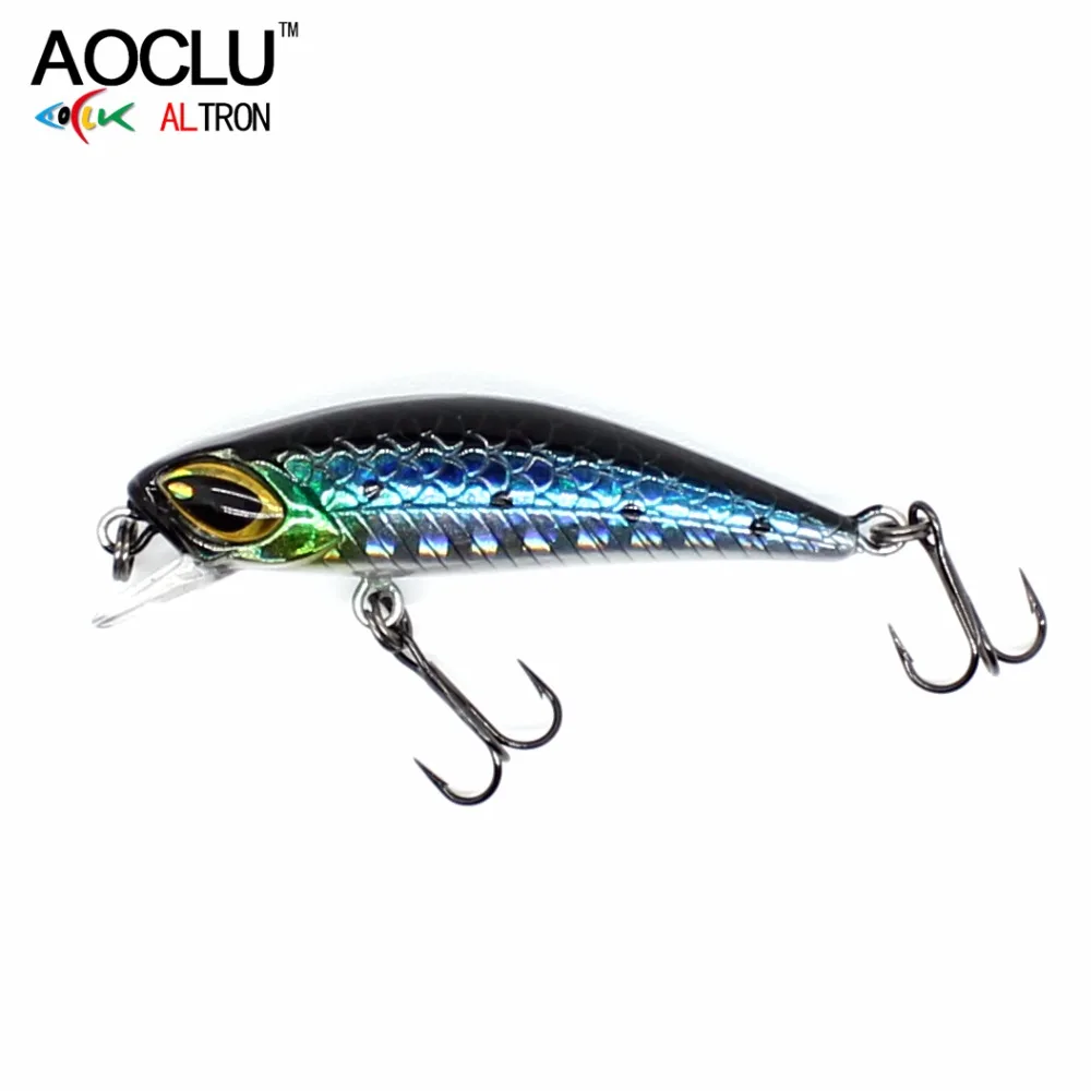 AOCLU المتذبذب Jerkbait 10 الألوان 4.5 سنتيمتر 3.0 جرام الصلب الطعم أسماك طعوم صيد معقوفة باس الطازجة مياه مالحة 14 # VMC السنانير معالجة AOCLU المتذبذب Jerkbait 10 الألوان 4.5 سنتيمتر 3.0 جرام الصلب الطعم أسماك طعوم صيد معقوفة باس الطازجة مياه مالحة 14 # VMC السنانير معالجة