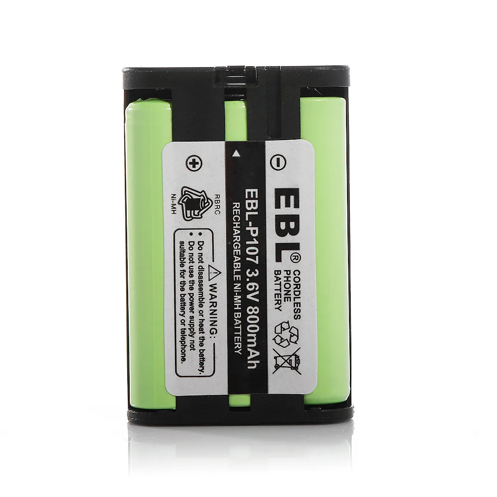 EBL 800mAh NI MH Battery 3.6v Rechargeable Battery For Panasonic