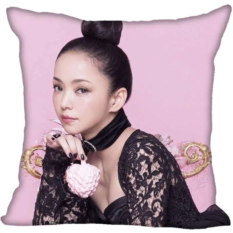 

Custom Square Pillowcase Namie Amuro paintings soft Pillow Cover Zippered 1pcs Custom Pillow Cover More Size A1949