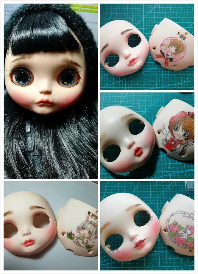 

Blyth doll Customized face plate selling NO.WS0109