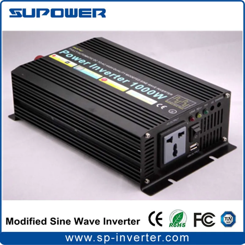

CE RoHS DC 12V 24V 36V 48V to AC 220V 120V Car Power Inverter 1000W for off Grid Solar System