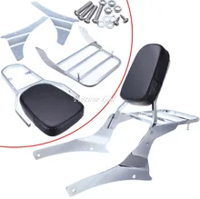 Motorcycle Sissy Bar Backrest Seat Back For Suzuki Boulevard C50 Vl400 Vl800