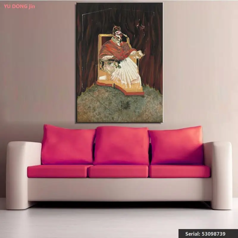 

Francis Bacon Still life Abstract oil Painting Drawing art Spray Unframed Canvas handmade straw iron technical square53098739