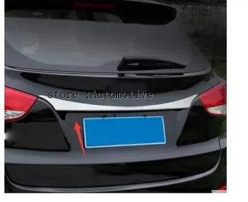 

car styling 2010-2012 for Hyundai ix35 stainless steel Chrome Rear Trunk Lid Cover Trim