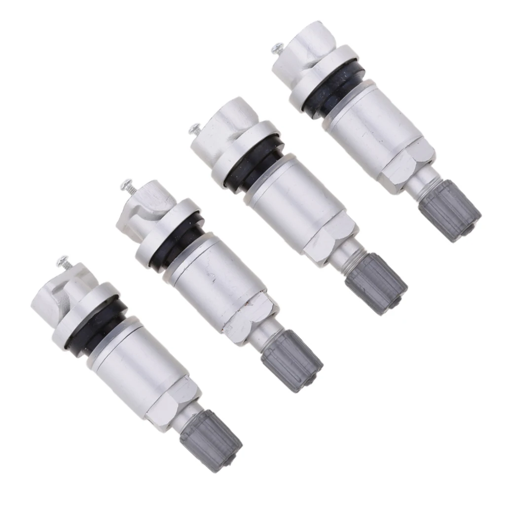 4X Car TPMS System Tyre Tire Pressure Sensor Valve Stem Repair Kit For Mazda Jeep Land Rover 55mmx15mm  Dropship