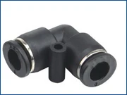 

1/4" ELBOW plastic quick coupling hose connectors plastic pneumatic fittings