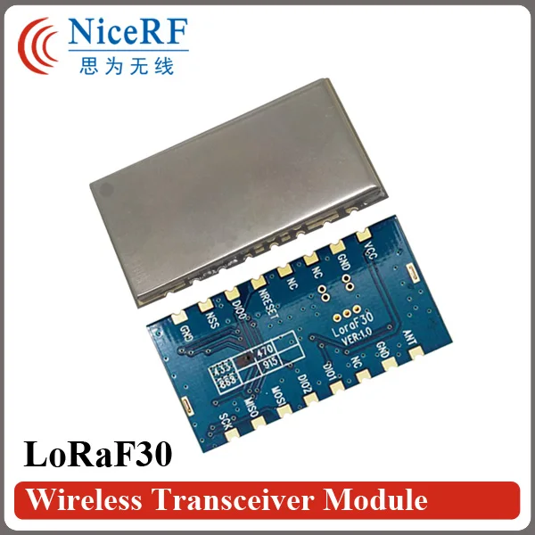 2 шт./лот Lora1276F30 1 Вт 6-8 на расстояние км и высокая чувствительность(-120 дБм) 868 МГц беспроводной rf-модуль