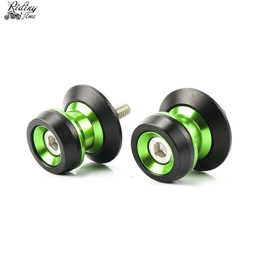 Swingarm Spool Sliders Swing Arm Spools For Kawasaki Z800 ZX10R 2004