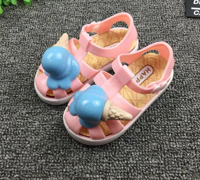 New Summer Rome Sandals Girl Sandals ice cream Cone Sandals Children