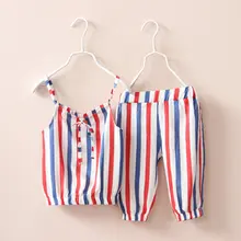 Summer 2016 Baby Girls Clothing Sets Vest and Pants Kids Outfit Infant Cute Cotton Girls Clothing Sets Children Suits for Girls